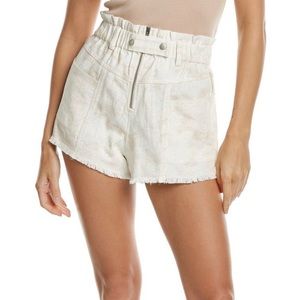 SEA NY Marble Denim Shorts